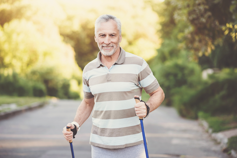 Nordic walking progression