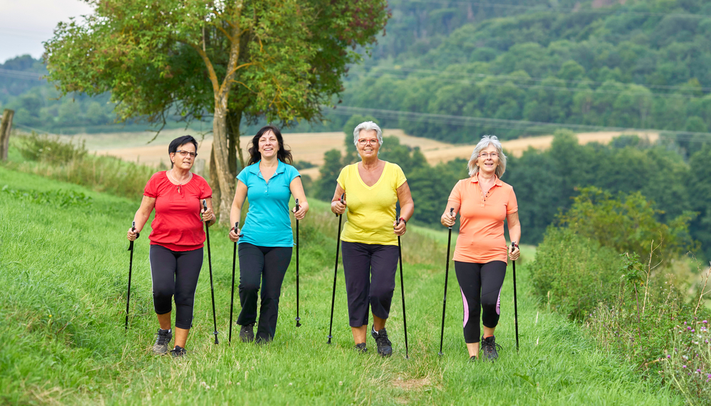 Nordic Walking Compare to Traditional Exercise